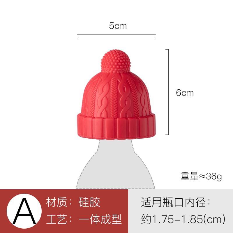 Koringa - Beanie Siliconen Wijnstopper