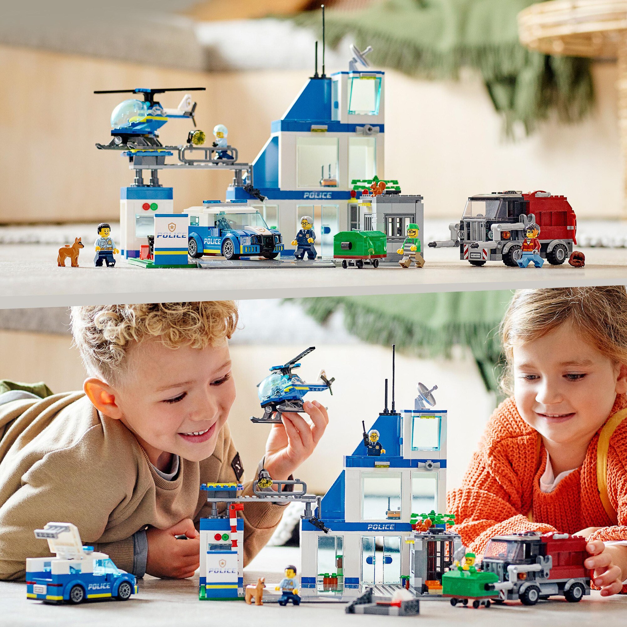 LEGO Konstruktionsspielzeug City Polizeistation