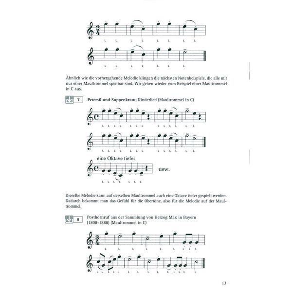 Musikverlag Preissler Musizieren Maultrommel Set