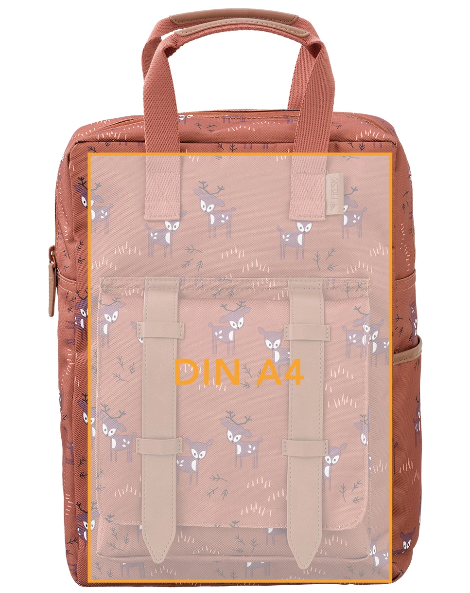 Rucksack DEER (36x26x10) in braun