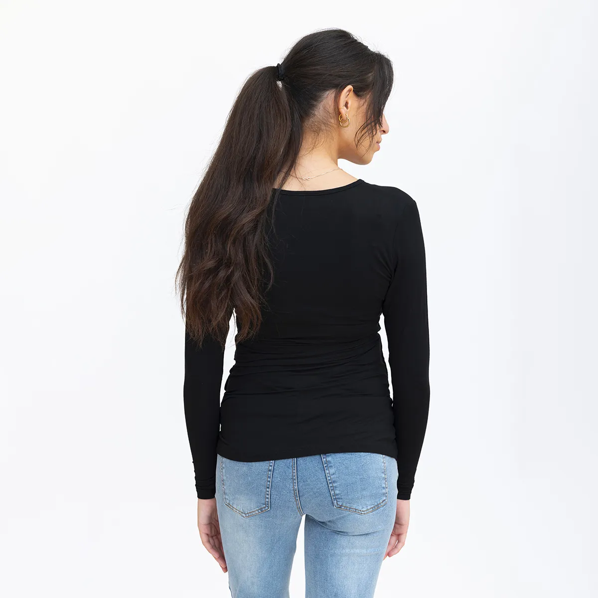 Bella Maternité T-shirt Manches Longues d'Allaitement