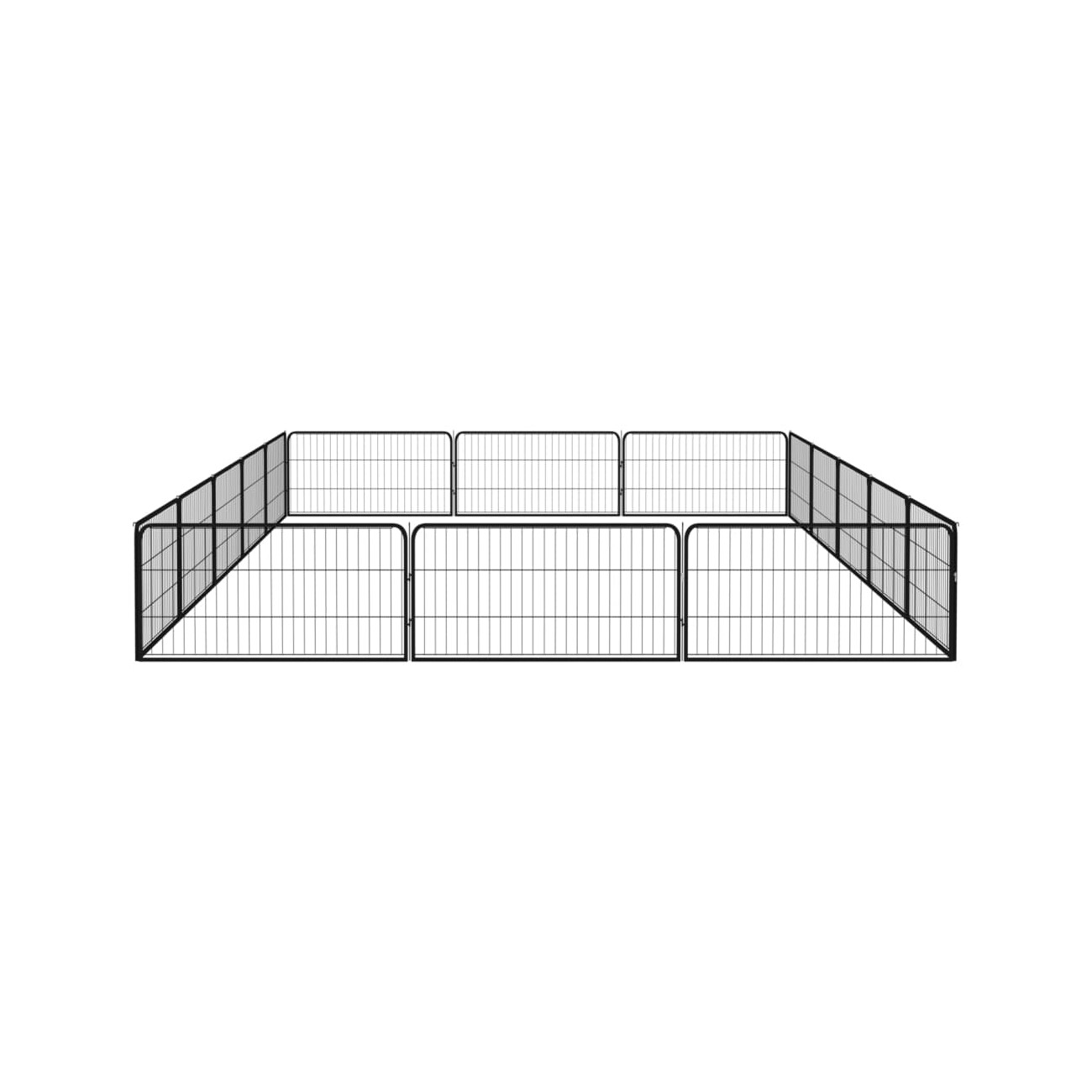 VidaXL Hunde Laufstall / Freilaufgehege 5 m, 3 m, 50 cm