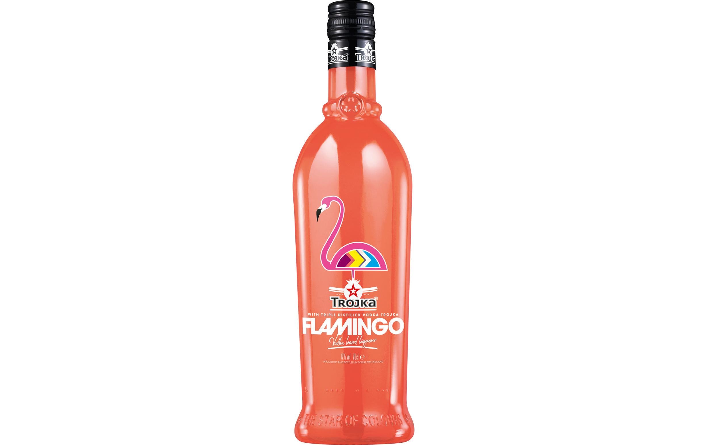 Vodka Flamingo 0.7 lSpirituosen Spezialität auf Basis von Getreide