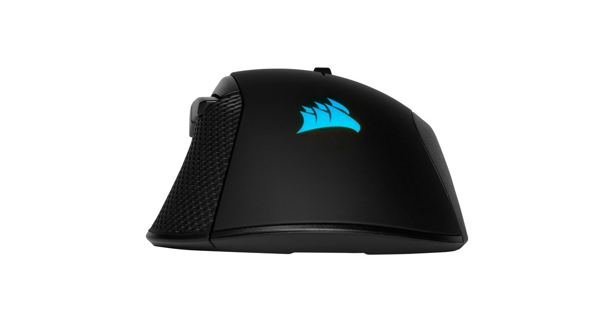 CorsairIronclaw RGB Gaming Mouse  (Zwart, 18.000 dpi, RGB leds)