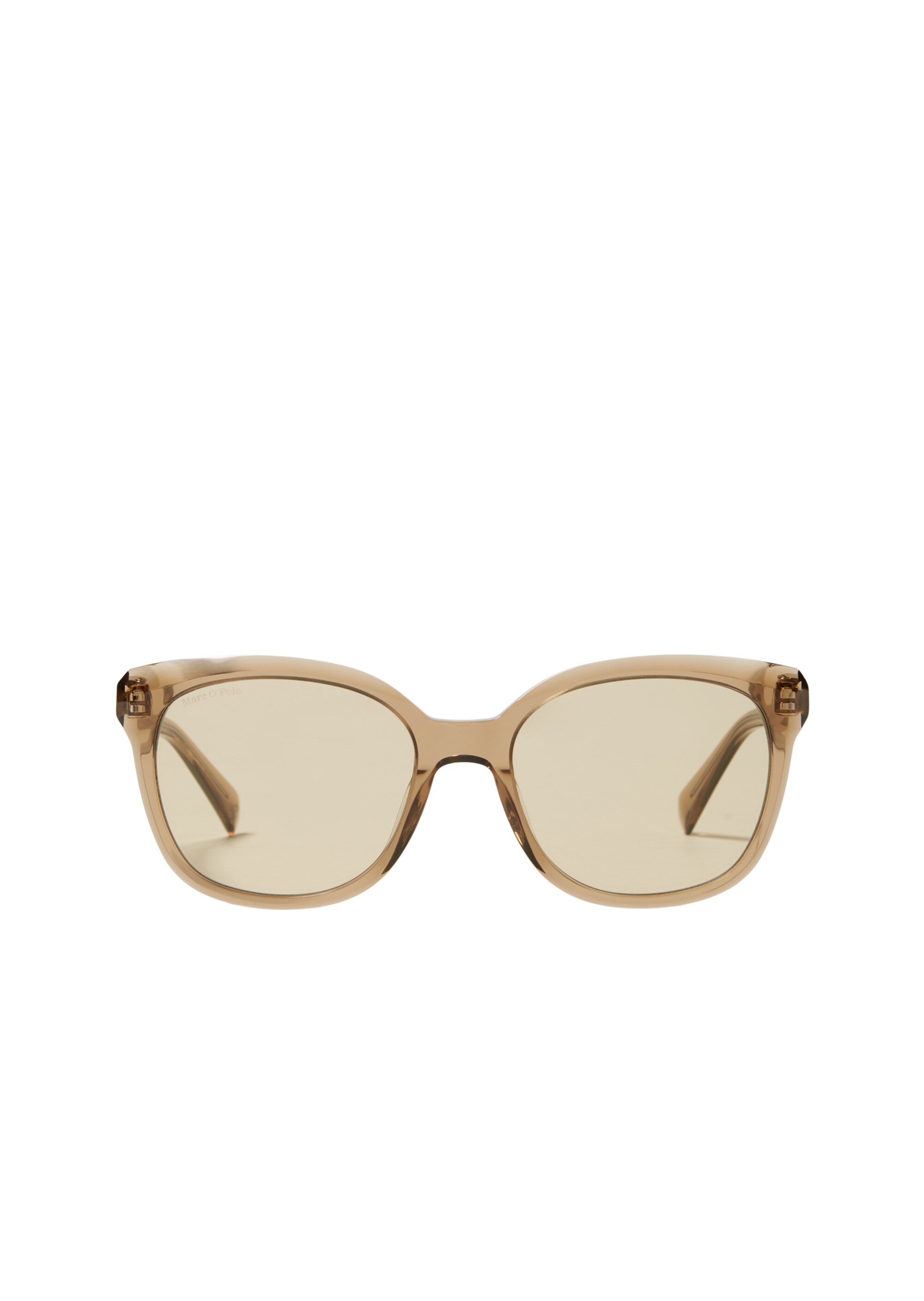 Unisex-Sonnenbrille mit breitem Bio-Acetat-Rahmen