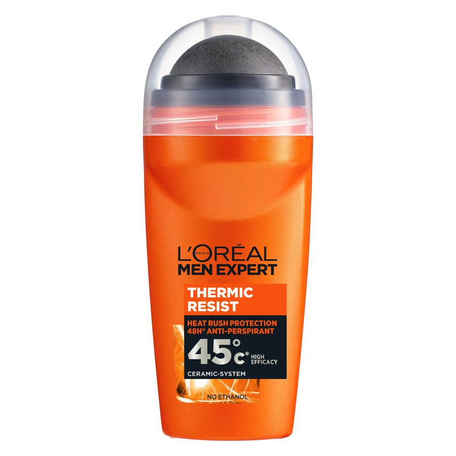 L'Oréal Paris Men Expert Thermic Resist Heat Protecting 48H Anti-Perspirant Deodorant Roll-On 100ml