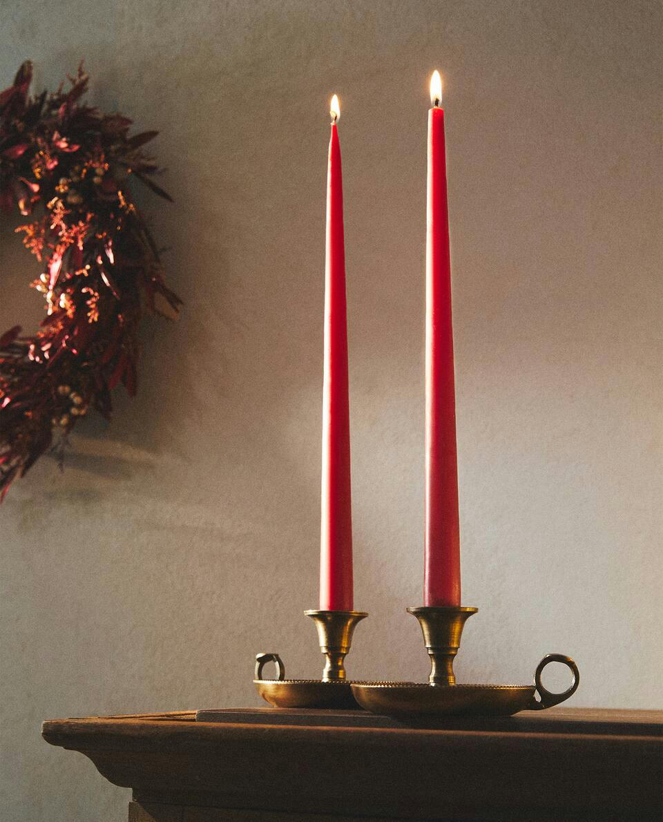 PACOTE DE VELAS DE NATAL (PACOTE COM 2)