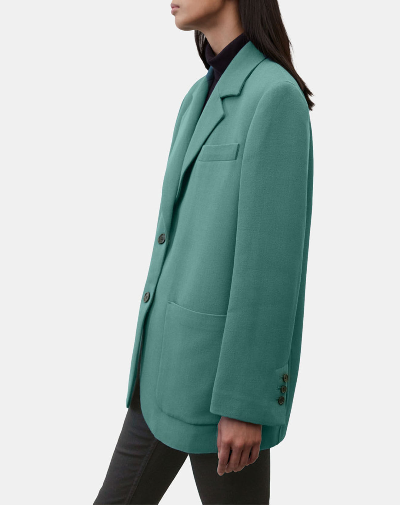 Marc O'Polo Blazer Oversize 2 boutons vert