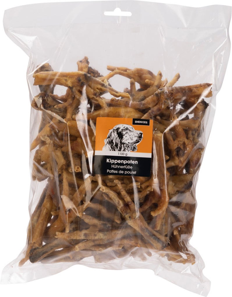 Snekkies hondensnack kippenpoten 1100 g