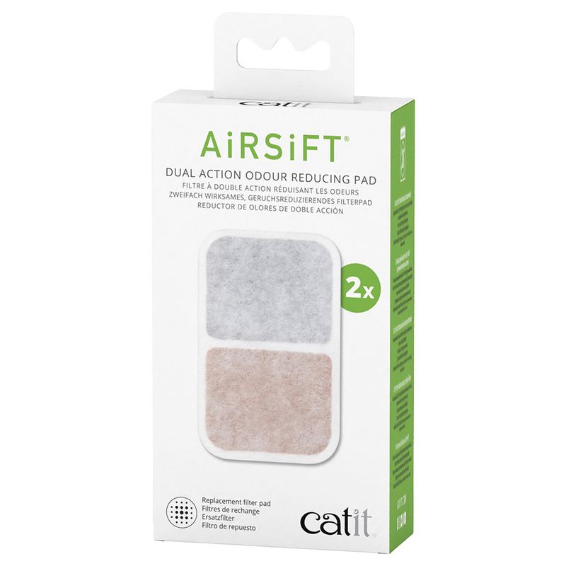 Filtres Catit Airsift à double action réduisant les odeurs