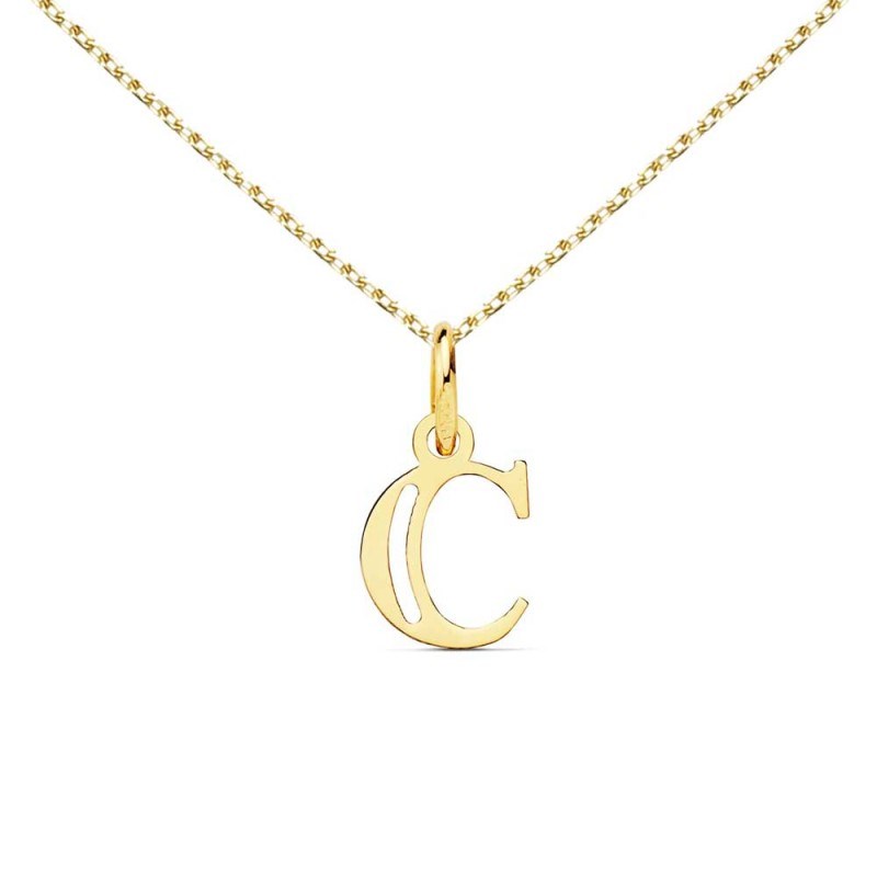 Collier - Pendentif Lettre 