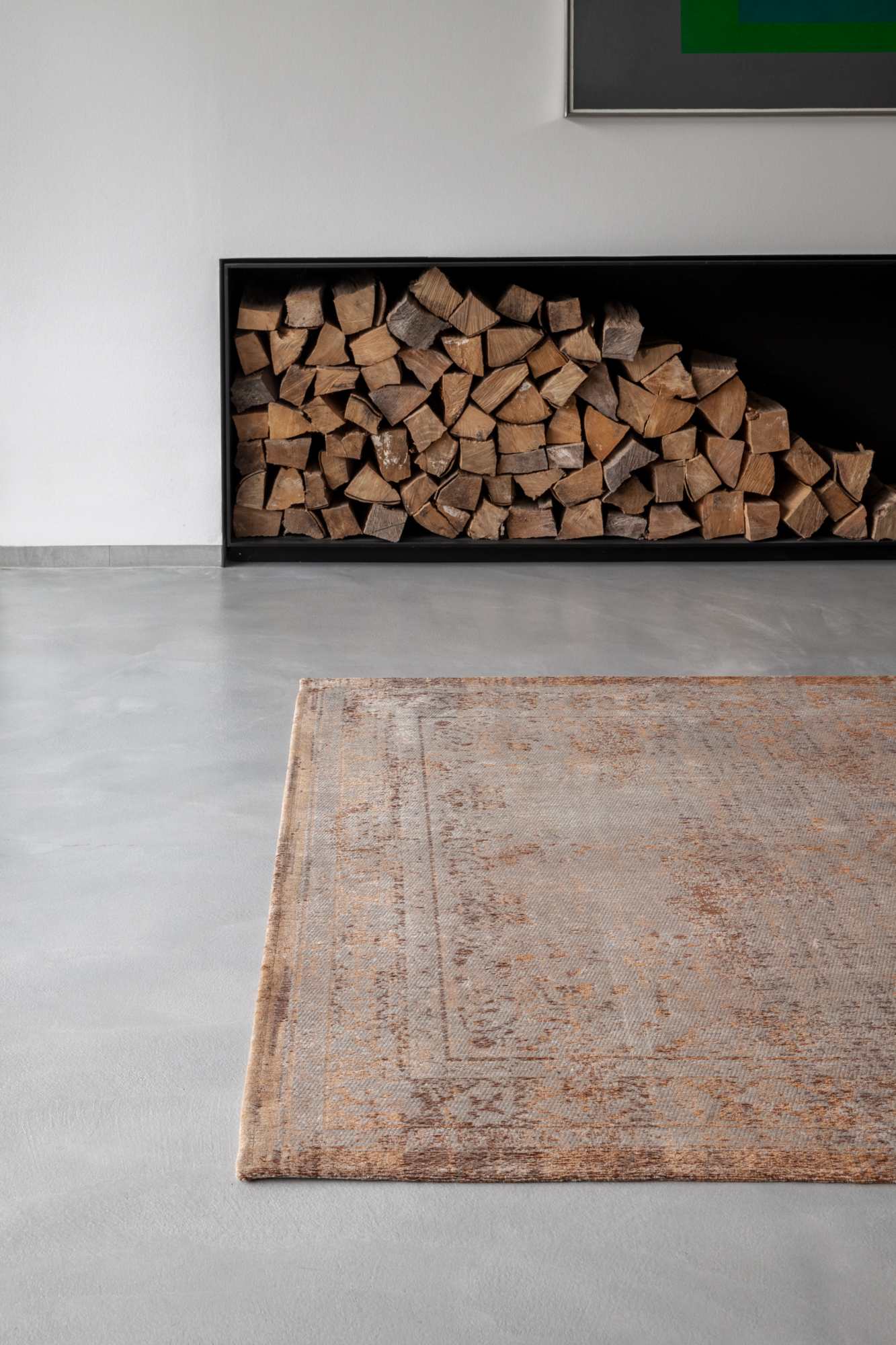 Ecorugs vloerkleed Medallion zalm 280x390 cm