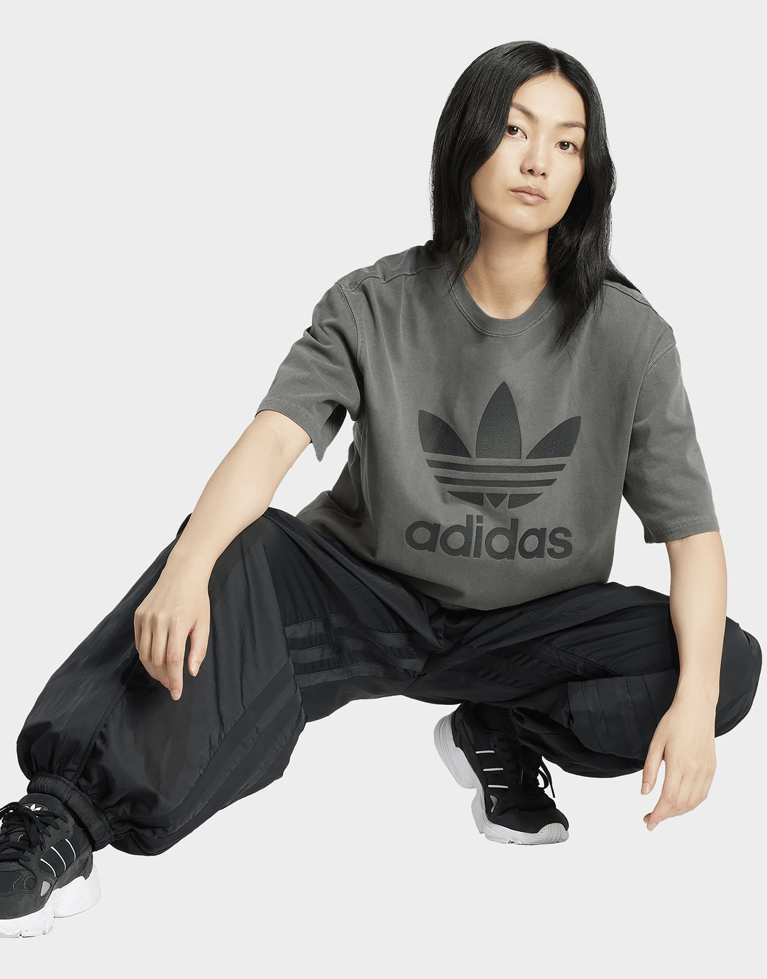 adidas T-shirt Trèfle délavé