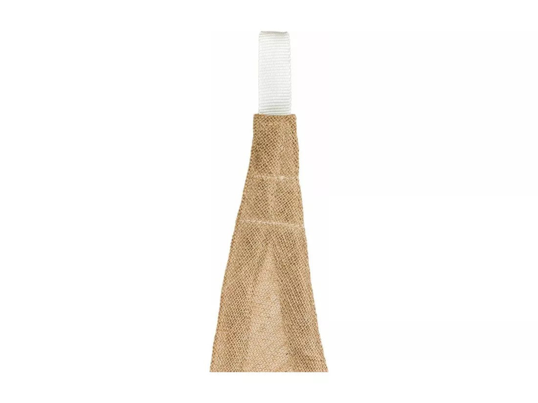 Voile d'ombrage triangulaire en jute 5 m
