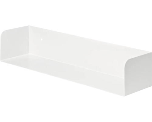 Wandplank vitrine 60x15x11,5 cm wit