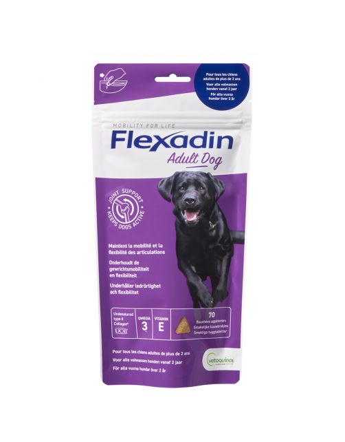 Flexadin Adult Dog - Chews - Gewricht-Supplement - 70 stuks