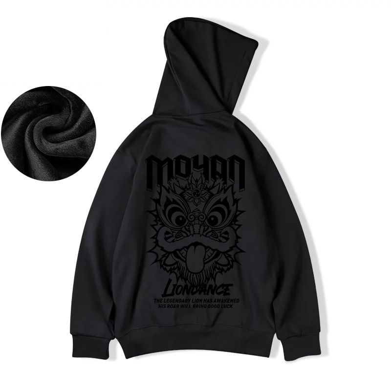 Cowpow - Cartoon Print Hoodie