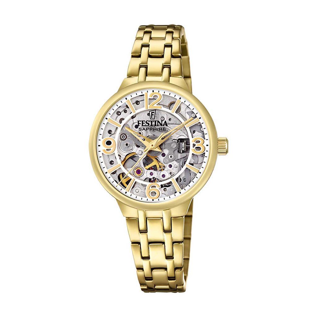 Montre Festina Automatique Doré