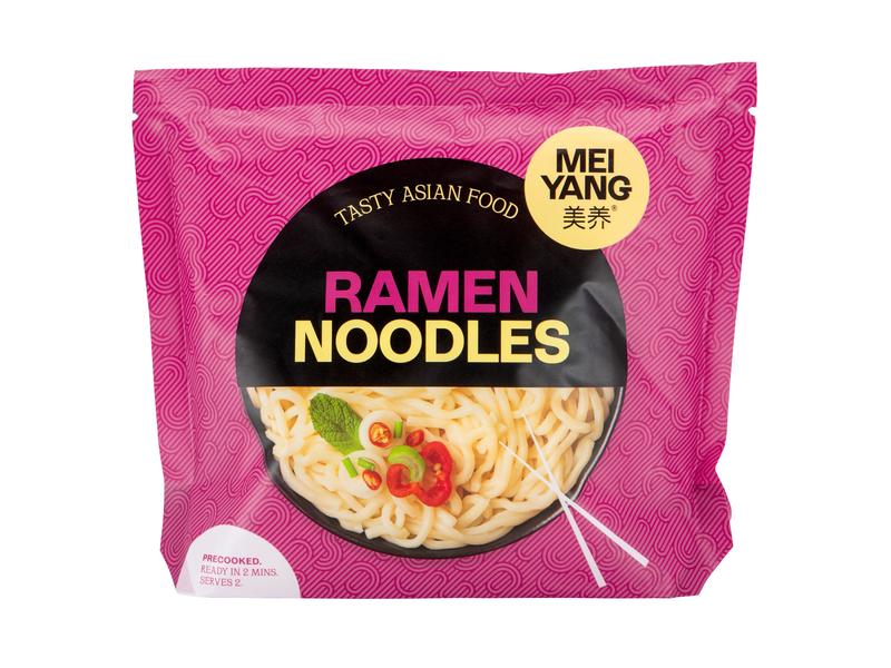 Mei Yang Ramen Noodles precooked 2 x 150 g Vorgekochte Ramen Weizennudeln