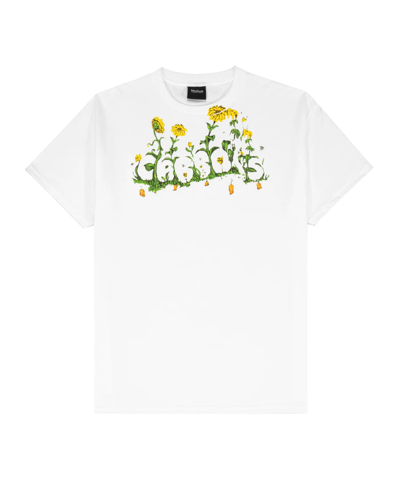 Carrots Blooming T-Shirt Weiss