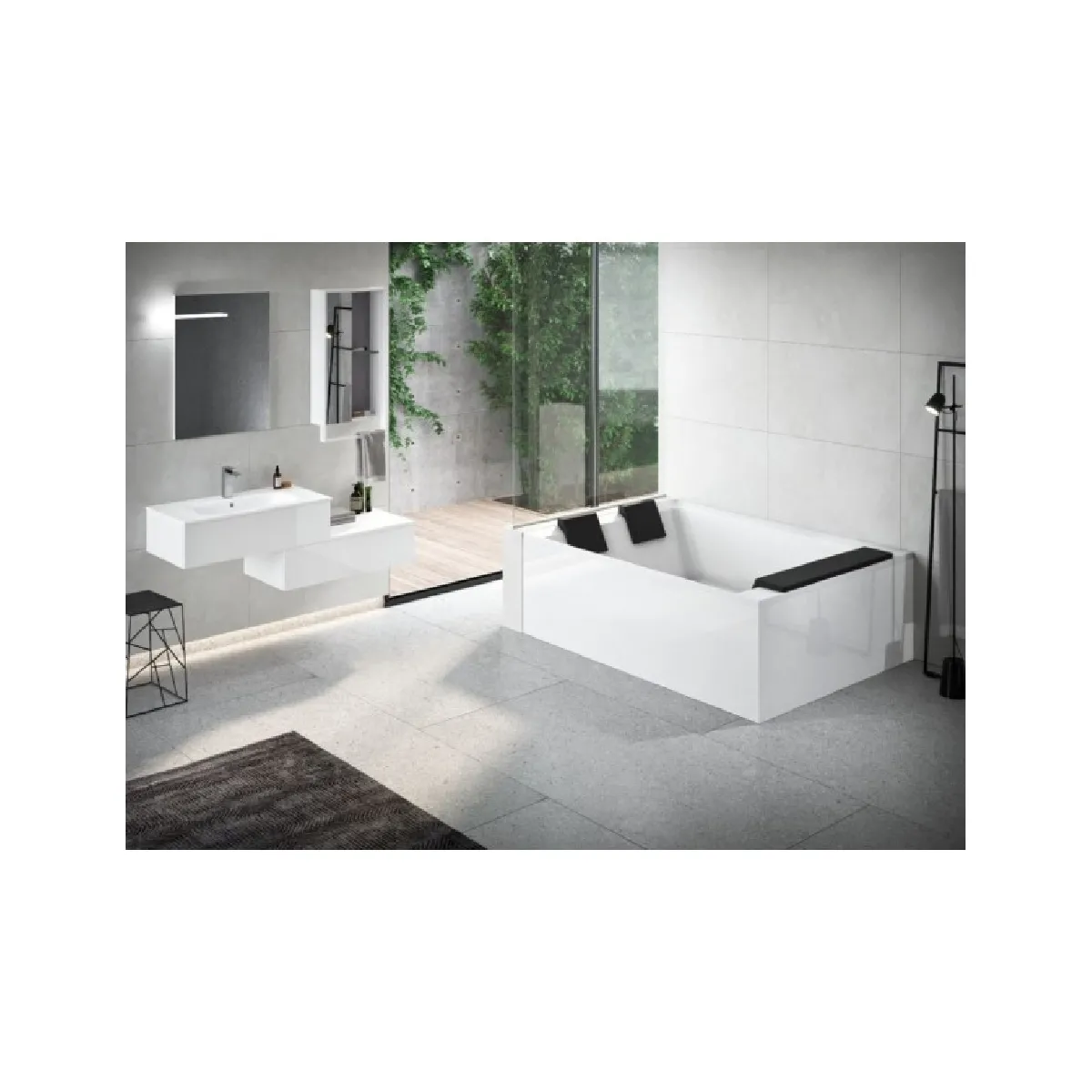 Novellini Divina Dual 190 - Baignoire duo