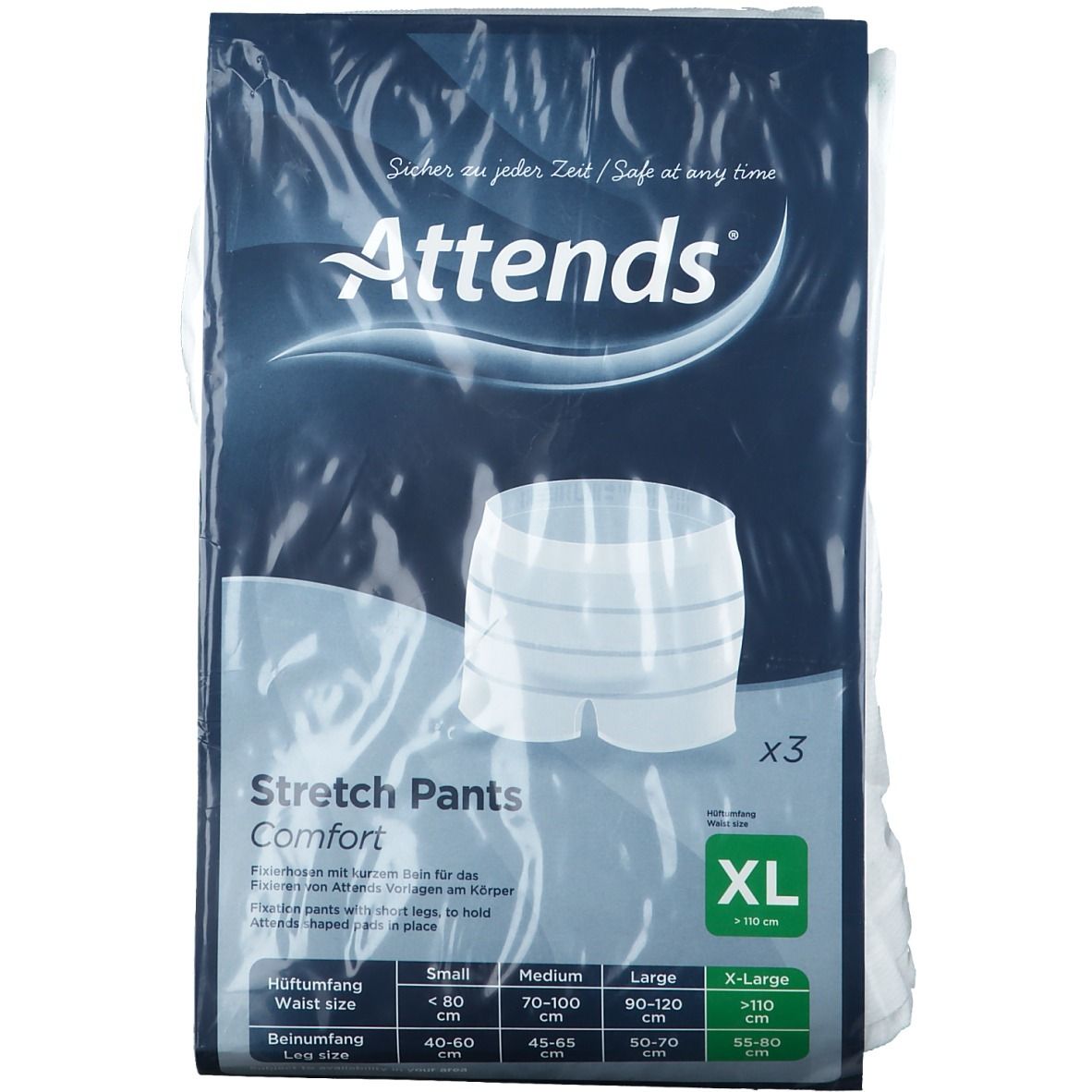 Attends® Stretch Pants Comfort XL Fixierhosen