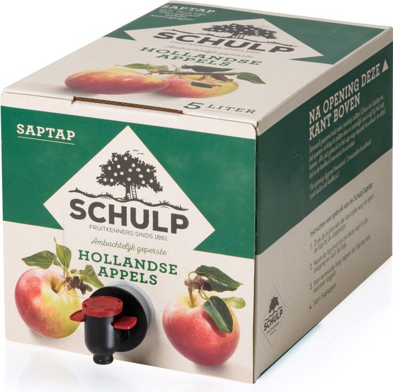 Schulp - Saptap Appel - Ambachtelijk - 5 Liter