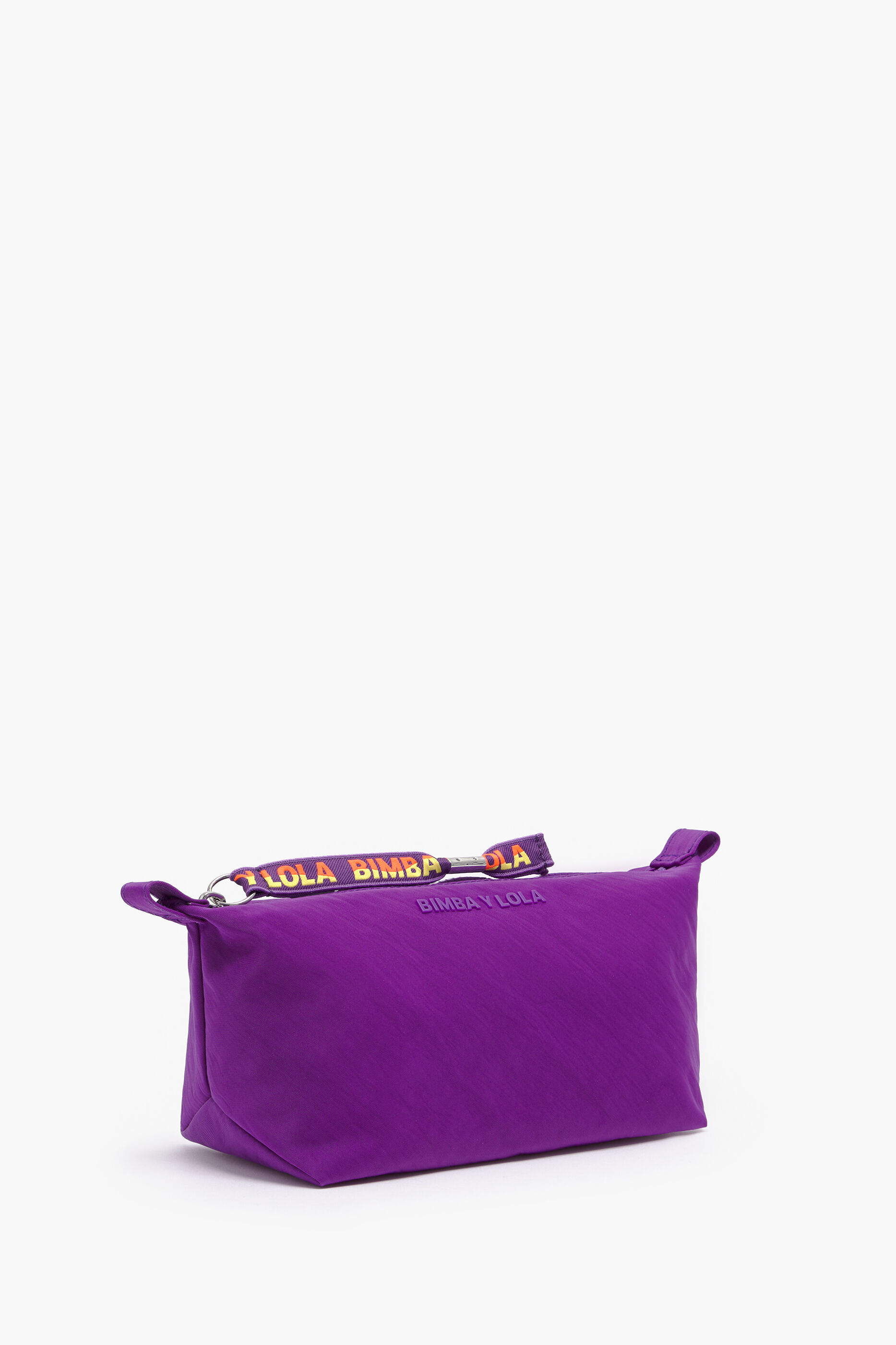 Nécessaire trapezoidal tamanho M violeta