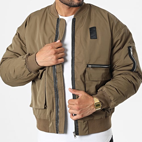 Veste Bomber Vert Kaki
