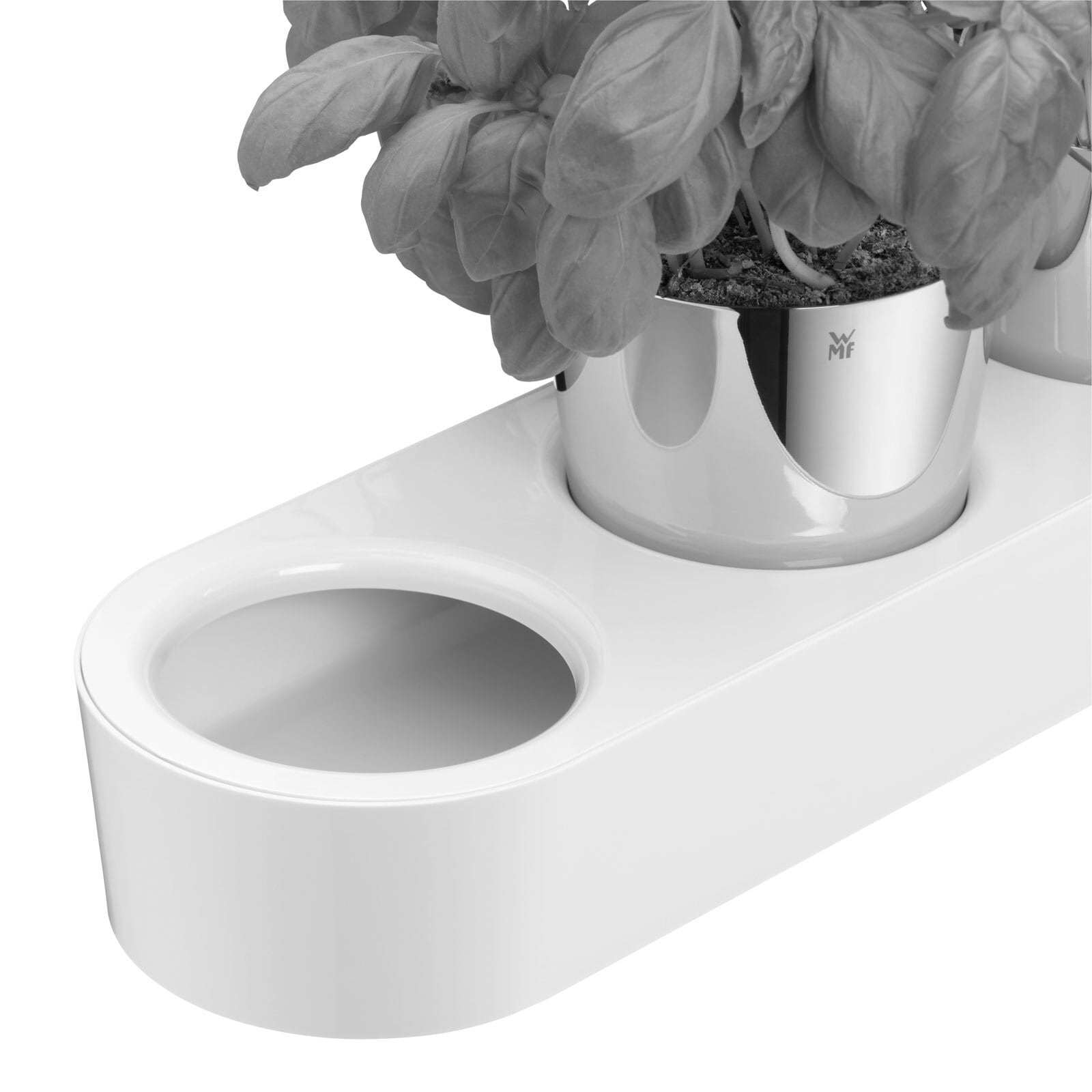 WMF Kräutergarten 3-teilig Edelstahl silberfarbig