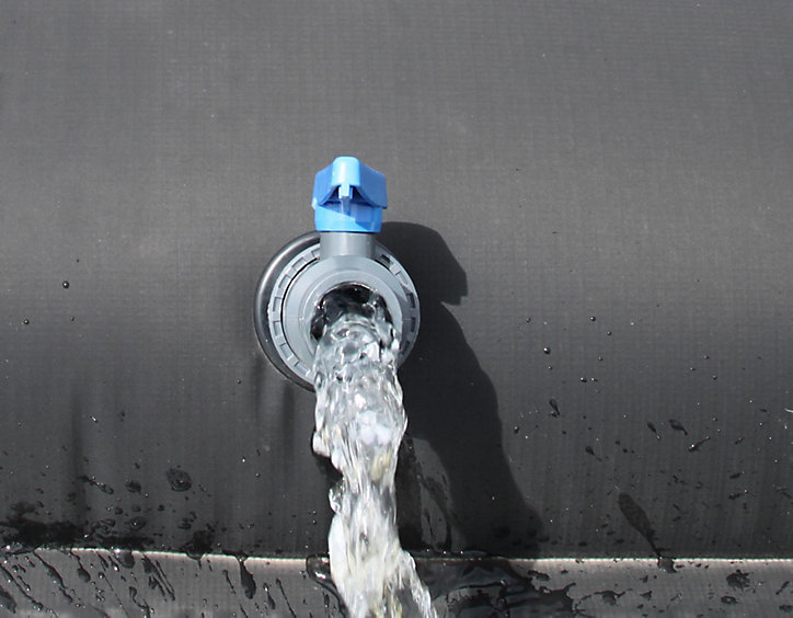 Récupérateur d’eau de pluie en citerne souple Flexirub 500L