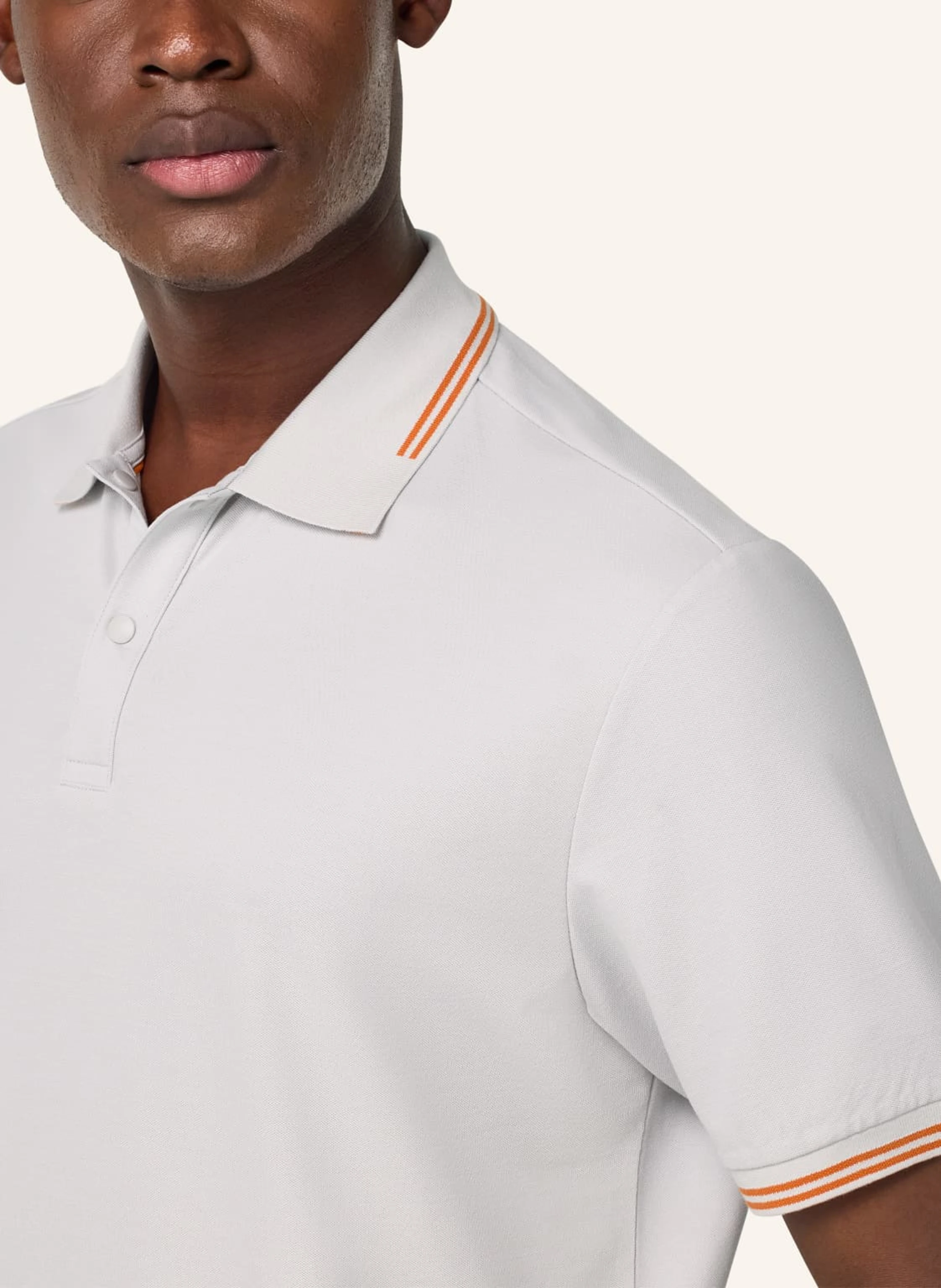 BOGGI MILANO Piqué-Poloshirt