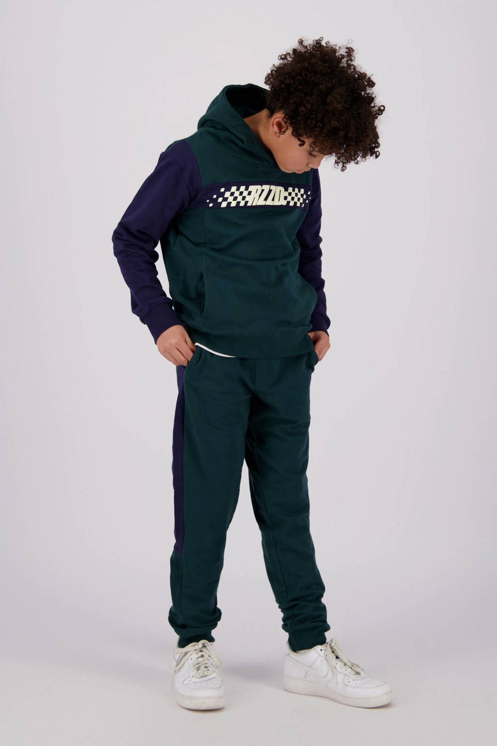 Raizzed tapered fit joggingbroek Tolu donkergroen