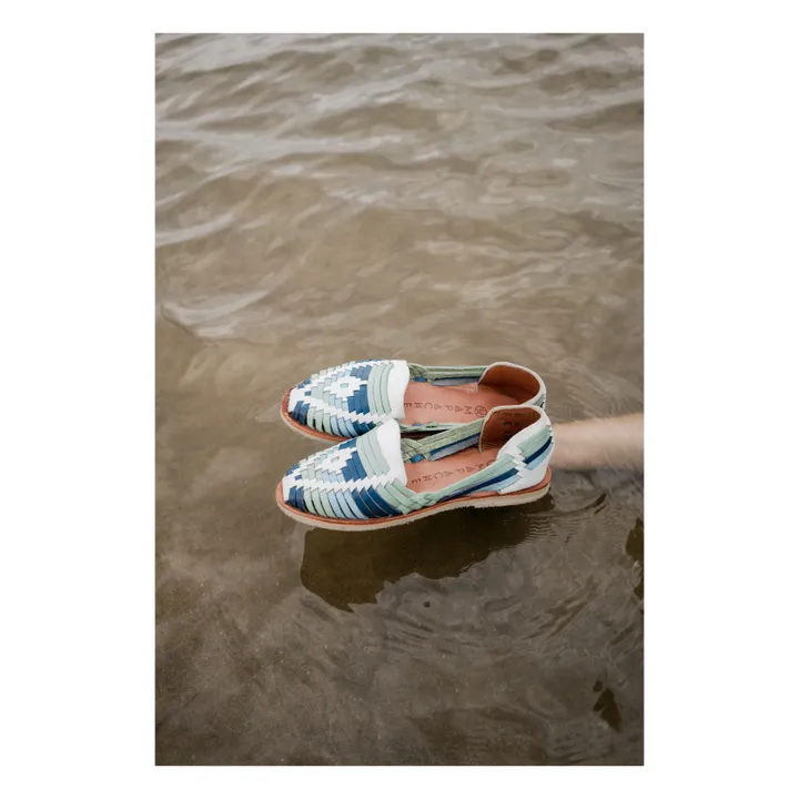 Mapache Sandales Ibarra Bisolores | Bleu