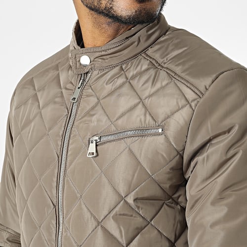 Doudoune Beige Taupe