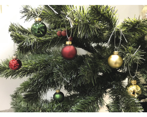 Lafiora Kerstboomballen Ø 3 cm 18 st.