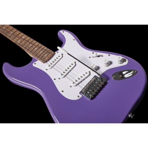 Squier Sonic Strat LRL Ultraviolet