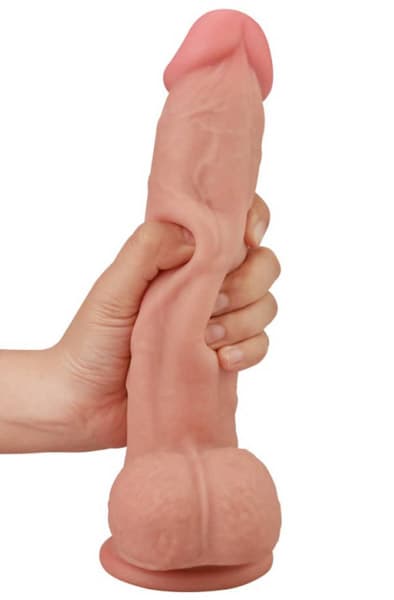 Lovetoy Skinlike Soft Cock 24,5 cm Realistisk dildo
