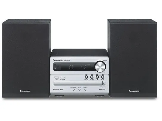 Panasonic SC-PM250 - Mikrosystem - 20 Watt (Total) - sølv