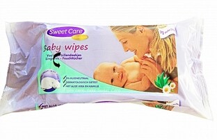 Sweet Care Baby Doekjes Normaal 72ST