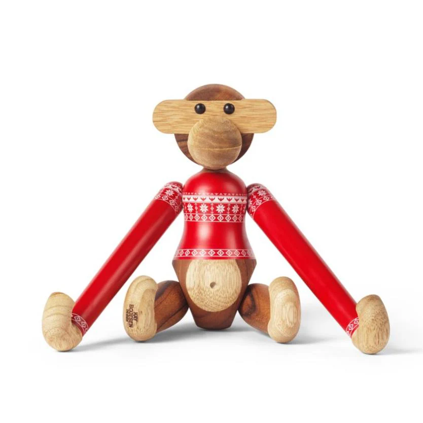 Kay Bojesen  Abe Julesweater 2024, lille - teak/limba