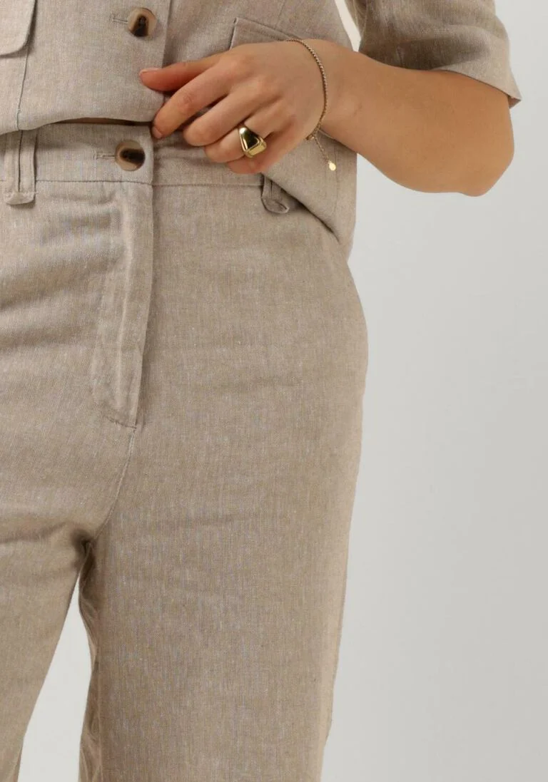 Y.A.S. beige y.a.s. pantalon yaslinea hw pant