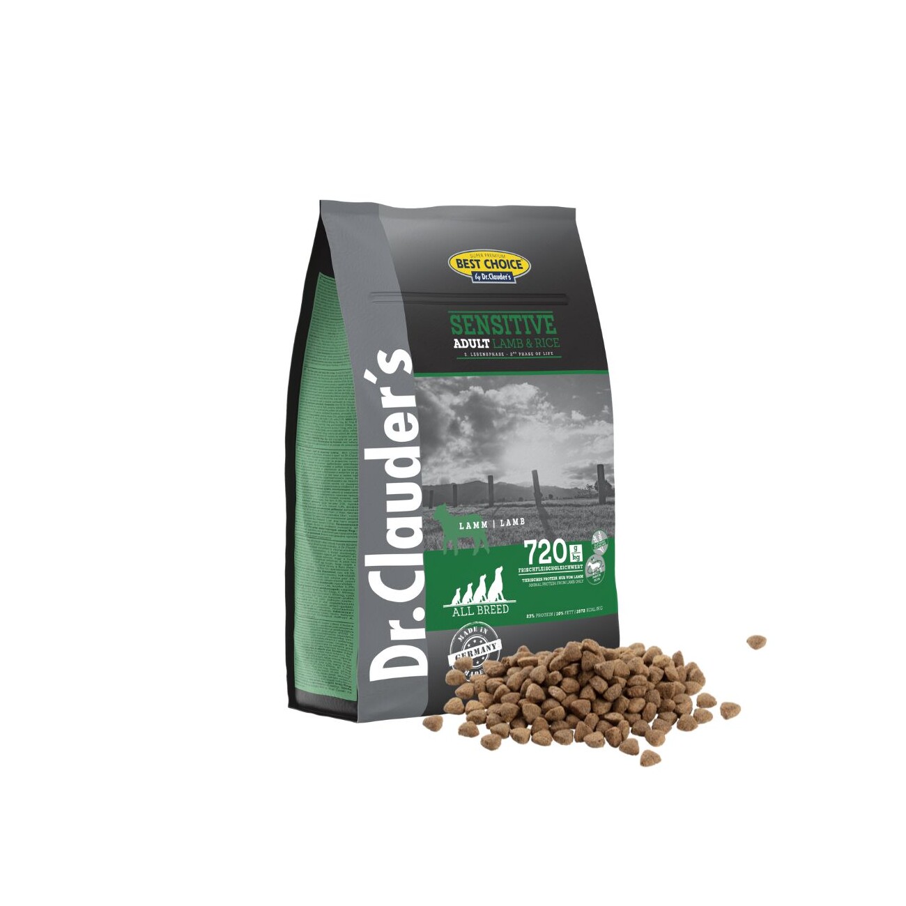 Dr. Clauder's Best Choice Adult Lamm & Reis 4 kg