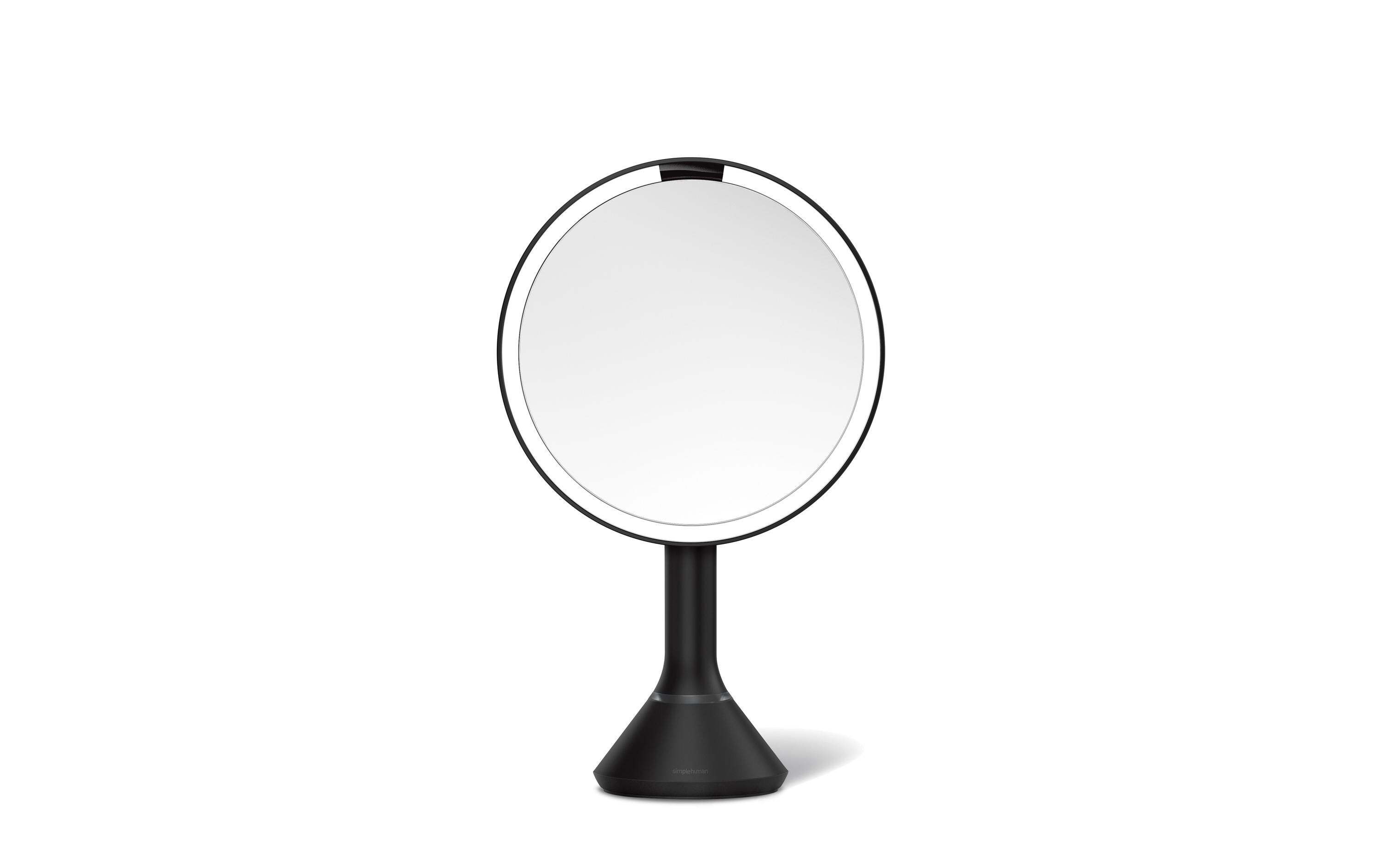 Kosmetikspiegel Schwarz<br>Sensorspiegel