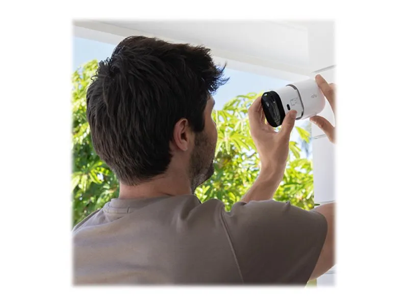 Arlo Pro 5 - Netværksovervågningskamera - indendørs, udendørs - vejrbestandig - farve (Dag/nat) - audio - trådløs - WiFi (pakke med 2)