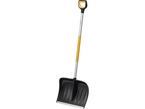 Fiskars 1057178, Sneskovl, Metal, Sort, Orange, Ergonomisk, 54,3 cm, 1,57 kg