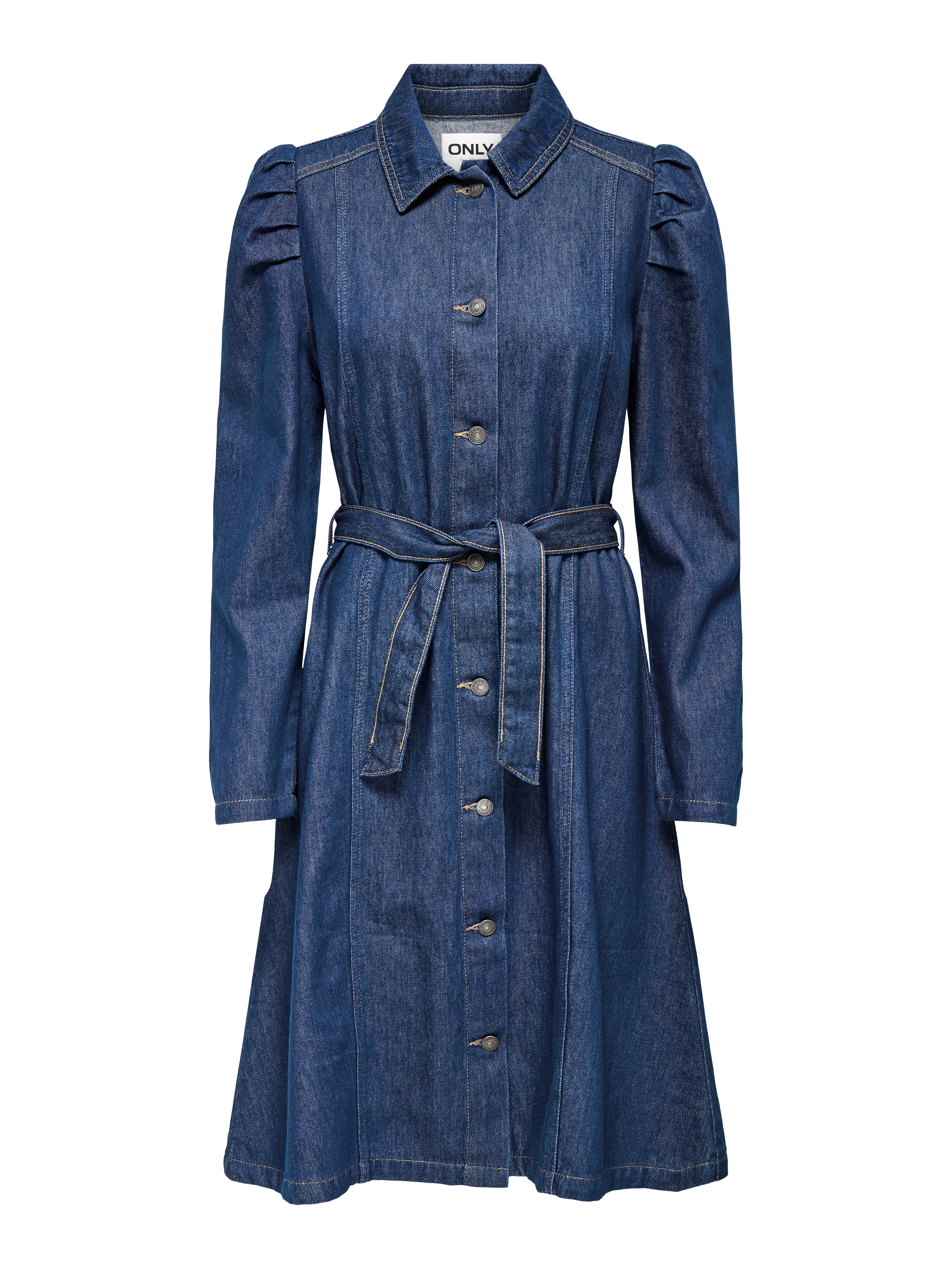 ONLJULES Midikleid Medium Blue Denim