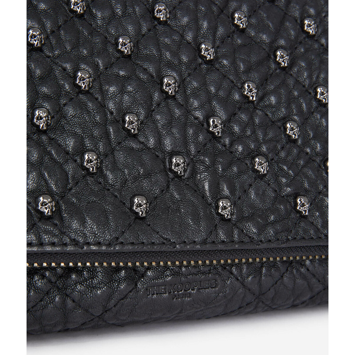 THE KOOPLES<br>Bolsa clutch em couro e tachas HERITAGE