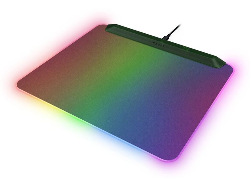 Razer Gaming-Mausmatte Firefly V2 Pro – Phantom Green Editi RGB-Gaming-Mauspad mit LED-Hintergrundbeleuchtung, 15 anpassbare Beleuchtungszonen, Mikrotexturierte Oberfläche, Rutschfeste Unterseite