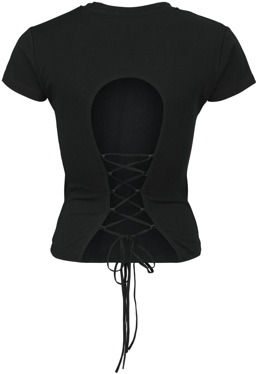 T-shirt toiles d'araignée | Gothicana by EMP T-Shirt Manches courtes